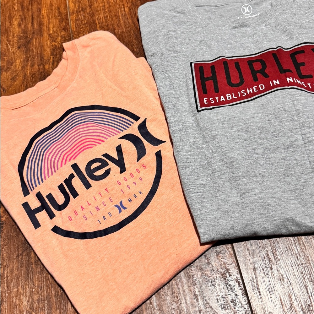 2 Hurley shirts